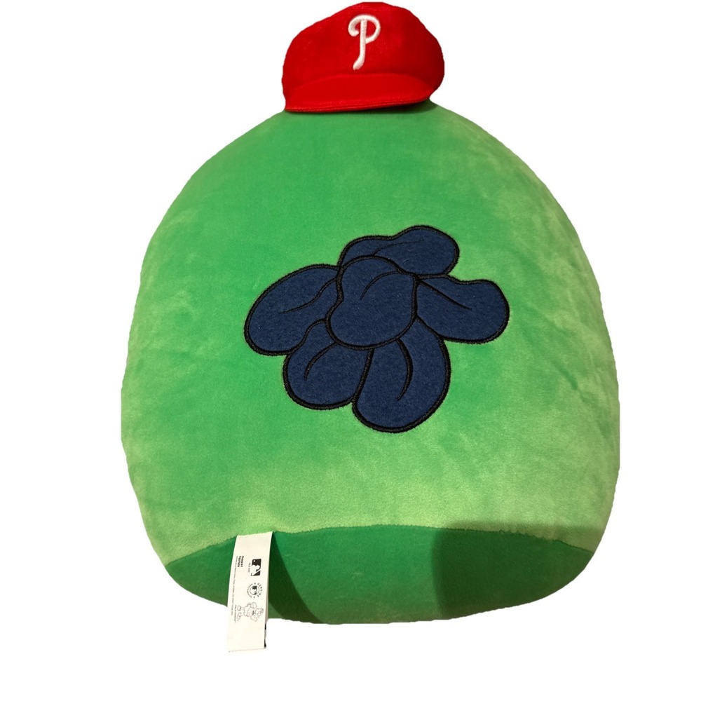 Phillie Phanatic MLB Phillies Official‎ Mascot Plush Pillow New With Tag NWT - Picture 3 of 5